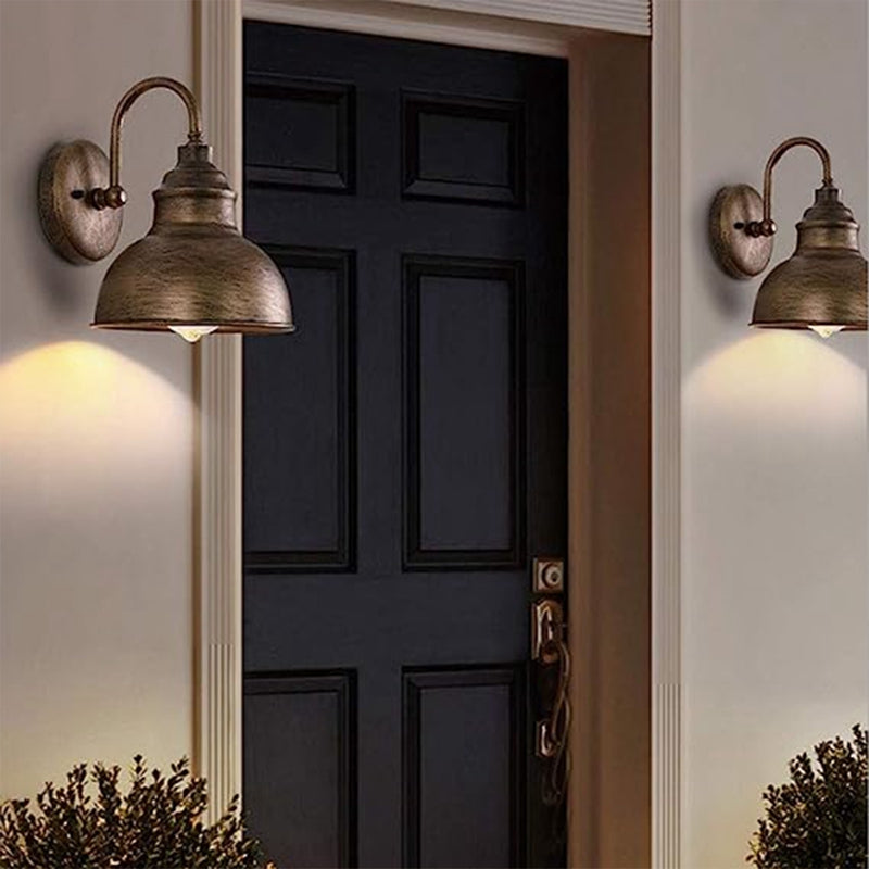 Vintage Waterproof Gooseneck Wall Sconce