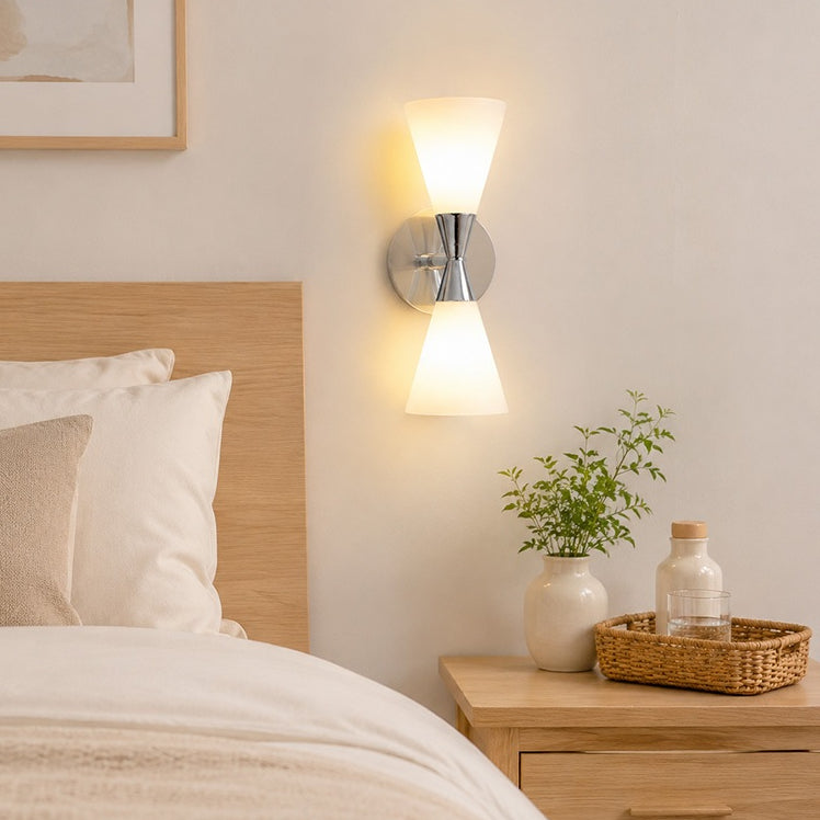 Mid Century Double Head LED Wall Sconce
