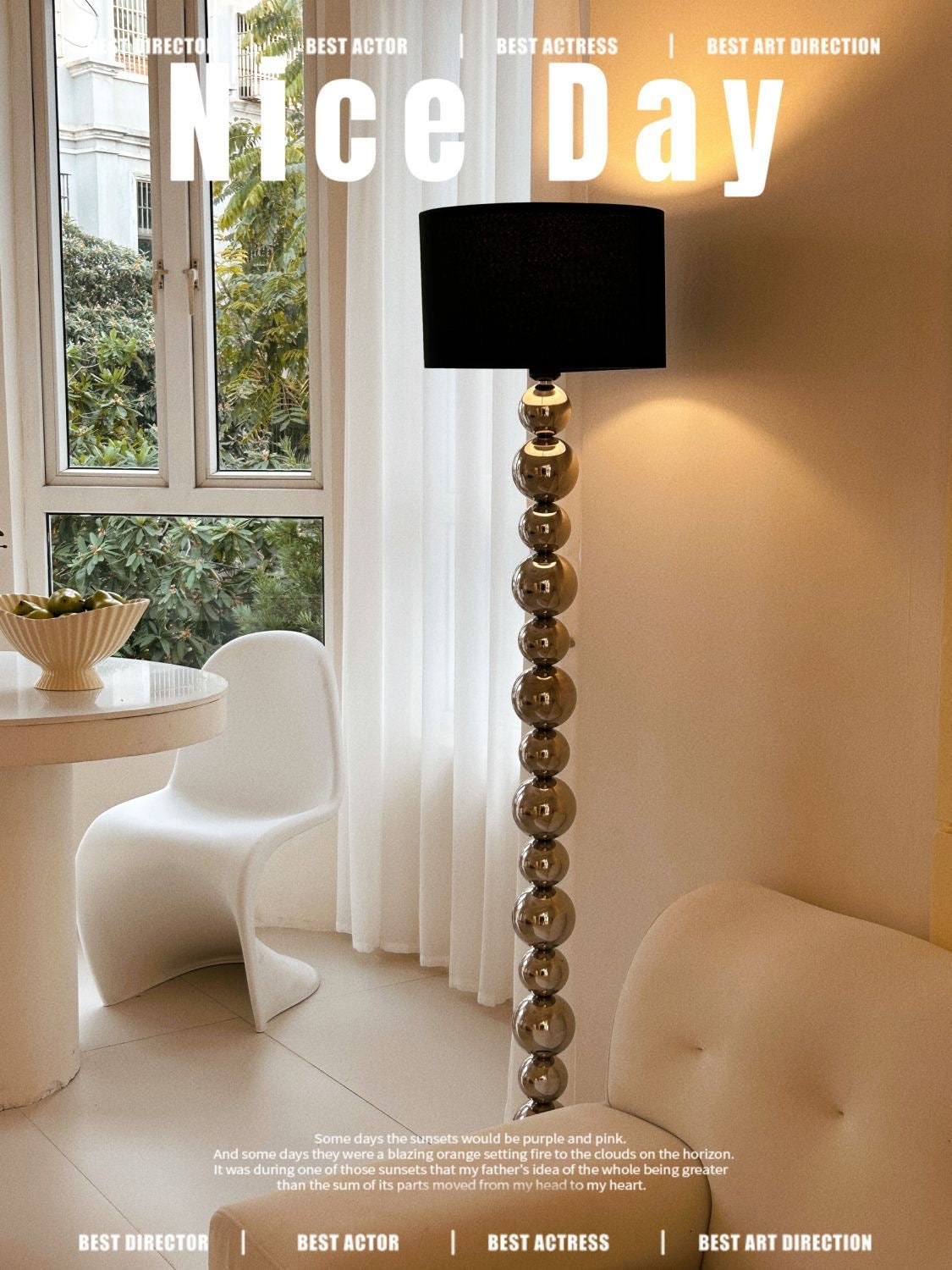 Simple High-end DIY Floor Lamp