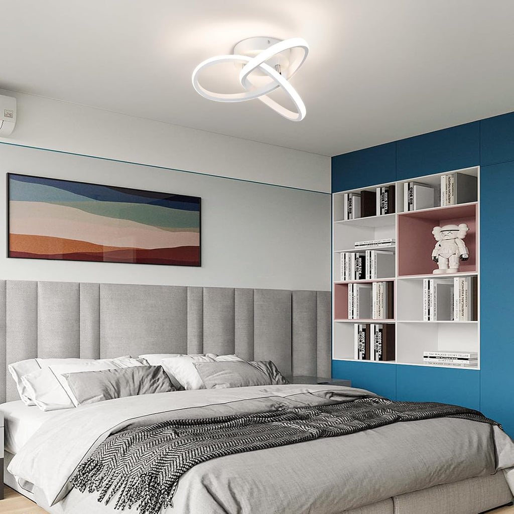 Curved Modern LED Ceiling Light