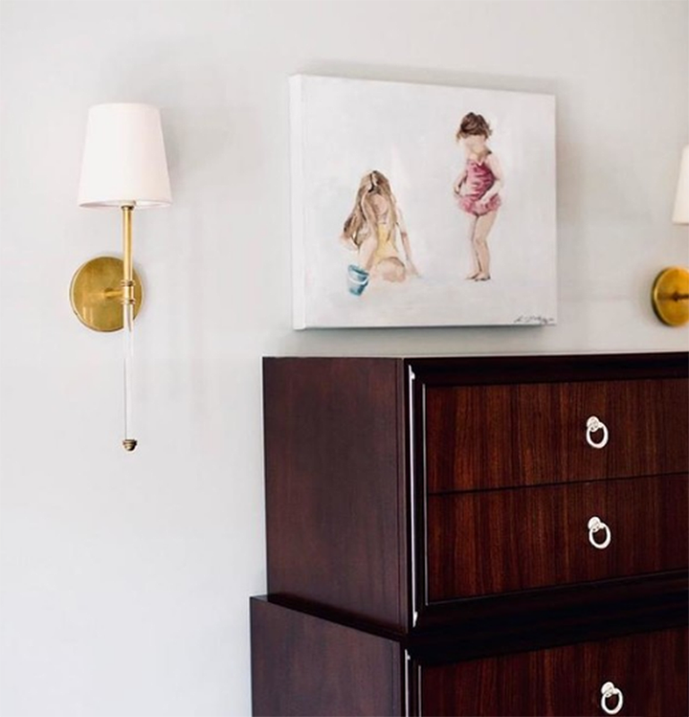 All Copper Bedroom Wall Sconce