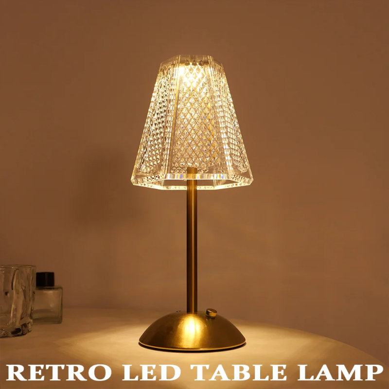 Touch USB Rechargeable LED Table Lamp
