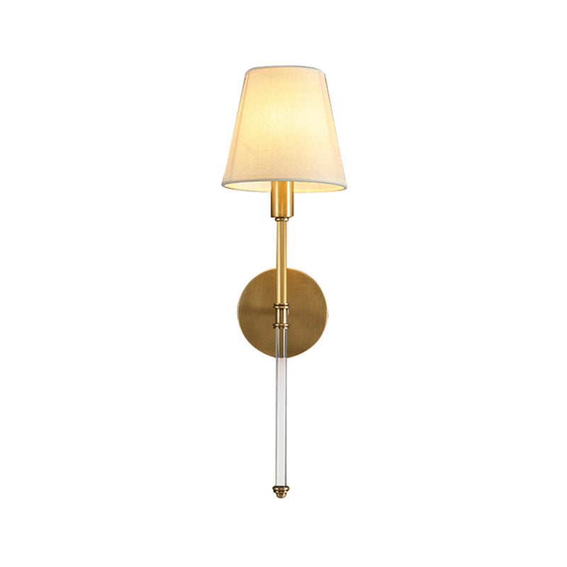 All Copper Bedroom Wall Sconce