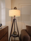 Nordic Wood Tripod Floor Lamp