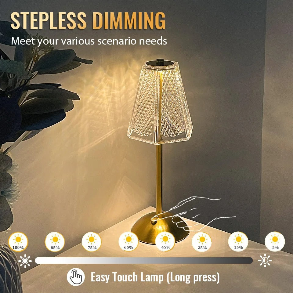 Touch USB Rechargeable LED Table Lamp