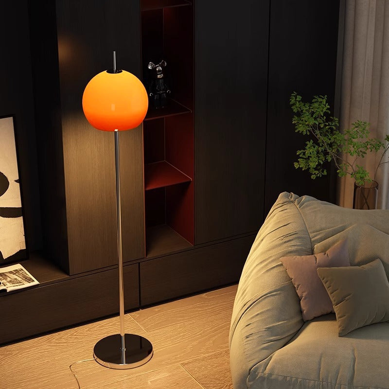 Dimmable Arc Glass Floor Lamp
